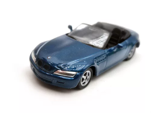 BMW Z3 - blue - Welly - 1:64