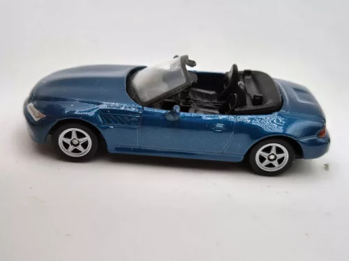 BMW Z3 - blue - Welly - 1:64