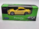 Porsche Carrera 4S 911 - yellow - Welly - 1:64