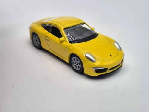 Porsche Carrera 4S 911 - yellow - Welly - 1:64