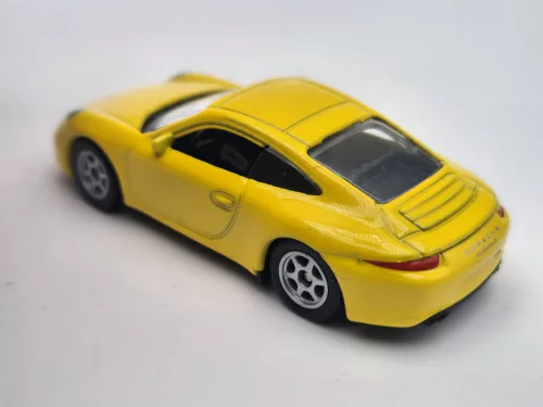 Porsche Carrera 4S 911 - yellow - Welly - 1:64
