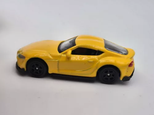 Toyota Supra - yellow - Welly - 1:64