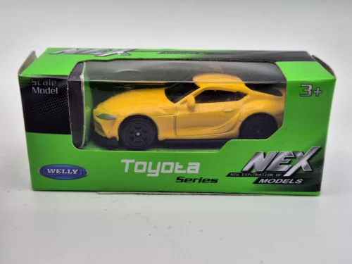 Toyota Supra - yellow - Welly - 1:64