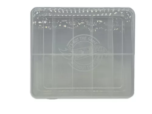 Hot Wheels model car display case storage holder box (transparent) - Hotwheels - 1:64