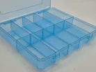 Hot Wheels model car display case storage holder box (blue) - Hotwheels - 1:64