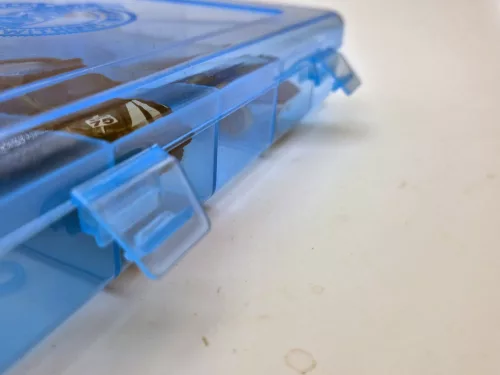 Hot Wheels model car display case storage holder box (blue) - Hotwheels - 1:64