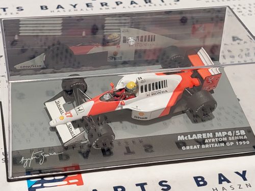 McLaren MP4/5B F1 #27 (1990) - British GP - Ayrton Senna - WITH DRIVER - Edicola - 1:43