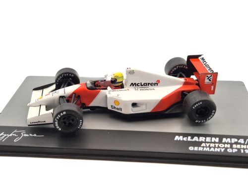 McLaren MP4/7 F1 #1 (1992) - Germany GP - Ayrton Senna - WITH DRIVER - Edicola - 1:43