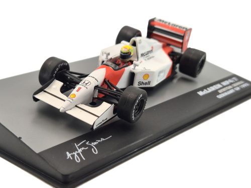 McLaren MP4/7 F1 #1 (1992) - Germany GP - Ayrton Senna - WITH DRIVER - Edicola - 1:43