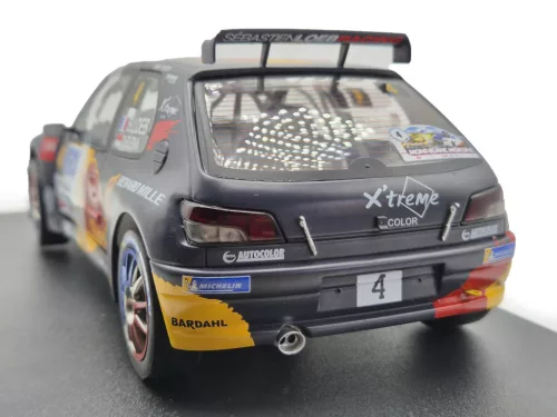 Peugeot 306 - Red Bull - Rally Mont Blanc #4 (2021) - Sebastien Loeb - Daniel Elena - Solido - 1:18 1/18 model car model car