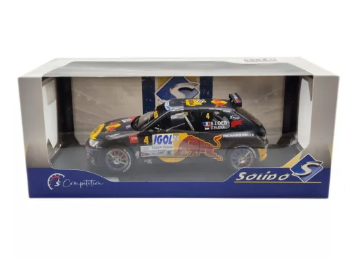 Peugeot 306 - Red Bull - Rally Mont Blanc #4 (2021) - Sebastien Loeb - Daniel Elena - Solido - 1:18 1/18 model car model car