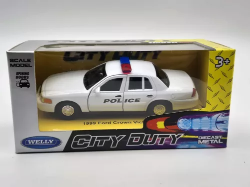 Ford Crown Victoria Police (1999) - Welly - 1:34