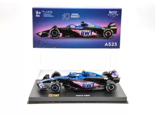 Renault Alpine A523 BWT Racing F1 #10 (2023) - Pierre Gasly - WITH DRIVER - Bburago - 1:43