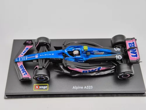 Renault Alpine A523 BWT Racing F1 #10 (2023) - Pierre Gasly - WITH DRIVER - Bburago - 1:43