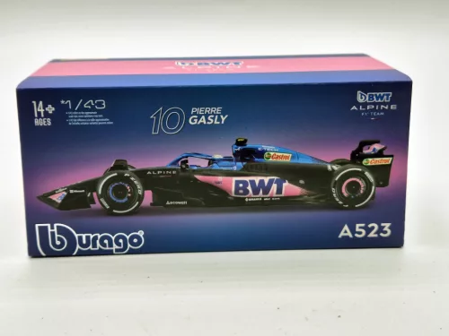 Renault Alpine A523 BWT Racing F1 #10 (2023) - Pierre Gasly - WITH DRIVER - Bburago - 1:43