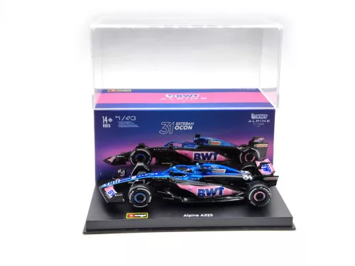 Renault Alpine A523 BWT Racing F1 #31 (2023) - Esteban Ocon - WITH DRIVER - Bburago - 1:43