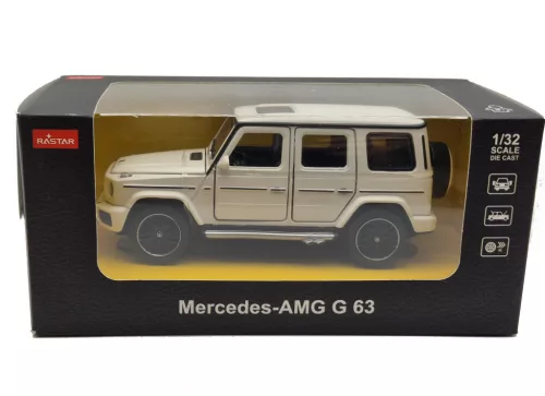 Mercedes Benz AMG G63 - white - Rastar - 1:32