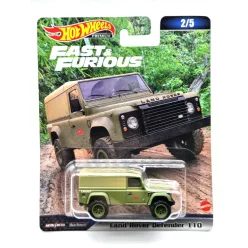   Hot Wheels Premium - Fast and Furious - 2 Fast 2 Furious 2/5 - Land Rover Defender 110 - Hot Wheels - 1:64