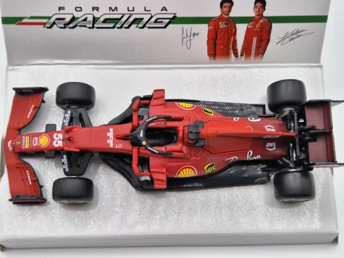 Ferrari SF21 Team Scuderia F1 #55 (2021) - Carlos Sainz - Bburago - 1:43