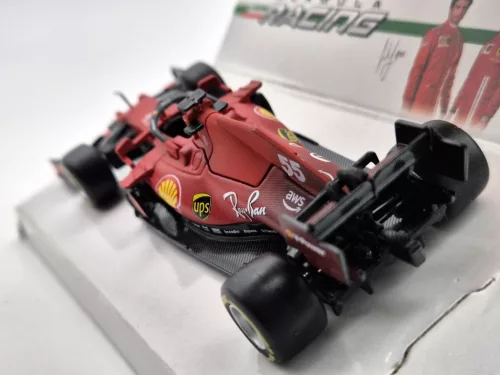 Ferrari SF21 Team Scuderia F1 #55 (2021) - Carlos Sainz - Bburago - 1:43