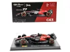 Alfa Romeo C43 Team Stake F1 #77 (2023) - Valtteri Bottas - WITH DRIVER - Bburago - 1:43