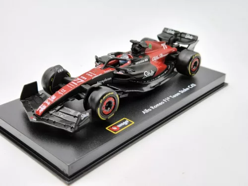 Alfa Romeo C43 Team Stake F1 #77 (2023) - Valtteri Bottas - WITH DRIVER - Bburago - 1:43