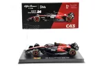 Alfa Romeo C43 Team Stake F1 #24 (2023) - Guanyu Zhou - WITH DRIVER - Bburago - 1:43