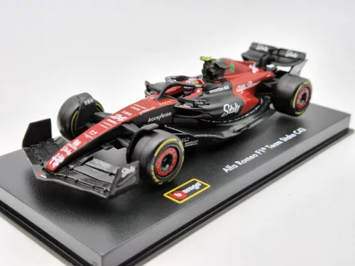 Alfa Romeo C43 Team Stake F1 #24 (2023) - Guanyu Zhou - WITH DRIVER - Bburago - 1:43