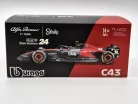 Alfa Romeo C43 Team Stake F1 #24 (2023) - Guanyu Zhou - WITH DRIVER - Bburago - 1:43
