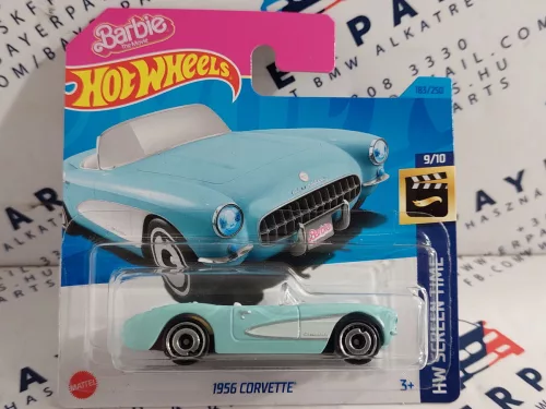 HW Screen Time Barbie - 2023 183/250 - Chevrolet Corvette (1956) - Hot Wheels - 1:64