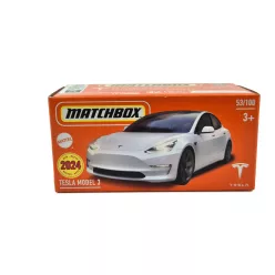 Tesla Model 3 - 53/100 - Matchbox - 1:64