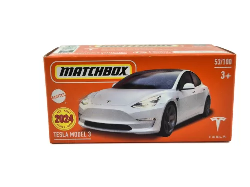 Tesla Model 3 - 53/100 - Matchbox - 1:64