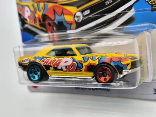 HW Art Cars - 2023 63/250 - '68 Copo Camaro - Hot Wheels - 1:64