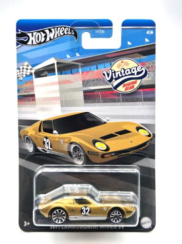 Hot Wheels - Vintage Car Club Series - Lamborghini Miura SV (1971) - Hot Wheels - 1:64