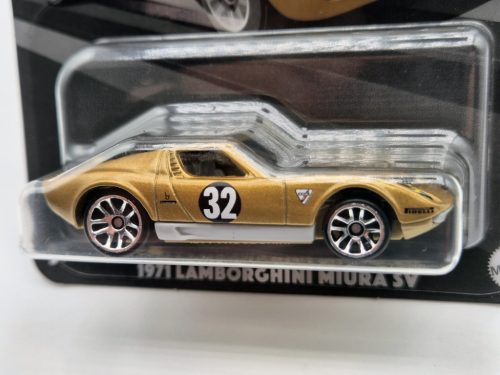 Hot Wheels - Vintage Car Club Series - Lamborghini Miura SV (1971) - Hot Wheels - 1:64