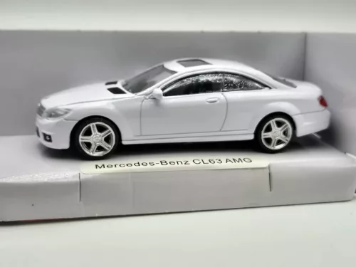 Mercedes Benz CL63 AMG - white - Rastar - 1:43