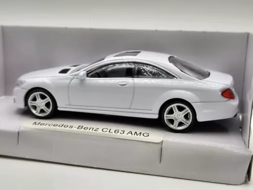 Mercedes Benz CL63 AMG - white - Rastar - 1:43
