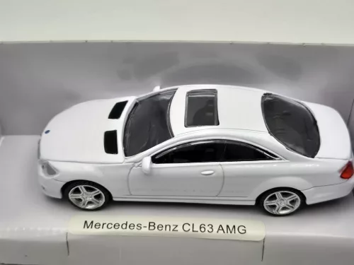 Mercedes Benz CL63 AMG - white - Rastar - 1:43