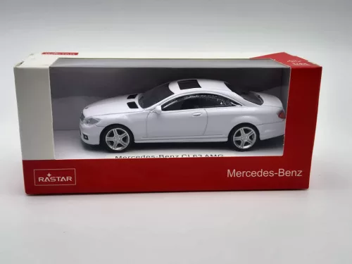 Mercedes Benz CL63 AMG - white - Rastar - 1:43