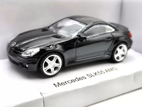 Mercedes Benz SLK55 AMG - black - Rastar - 1:43