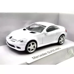 Mercedes Benz SLK55 AMG - white - Rastar - 1:43