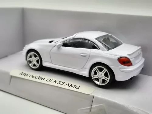 Mercedes Benz SLK55 AMG - white - Rastar - 1:43