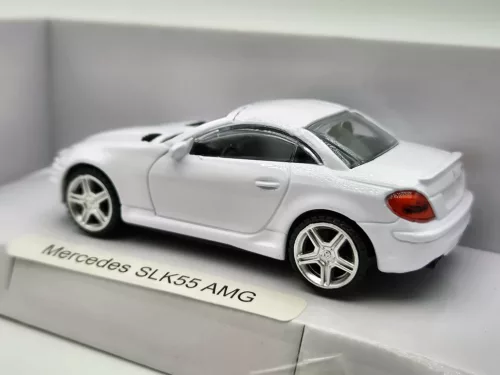 Mercedes Benz SLK55 AMG - white - Rastar - 1:43