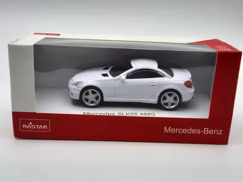 Mercedes Benz SLK55 AMG - white - Rastar - 1:43