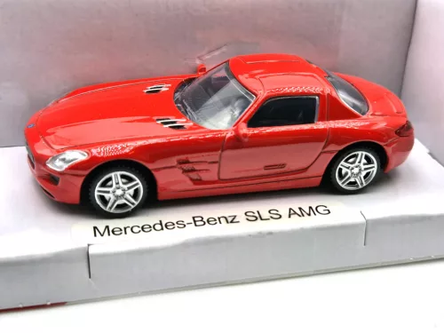 Mercedes Benz SLS AMG - red - Rastar - 1:43