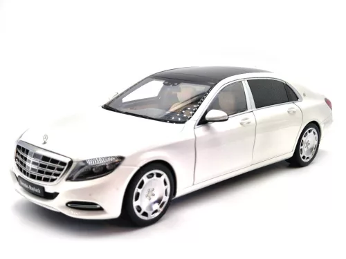 Mercedes-Benz Maybach S-Class S600 SWB - 2015 - white - AUTOart - 1:18