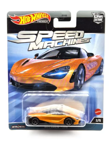 Hot Wheels Premium - Speed Machines - McLaren 720S - Hot Wheels - 1:64