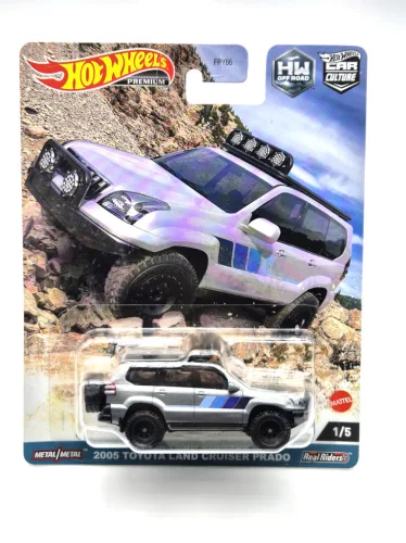 Hot Wheels Premium - Off Road - Toyota Land Cruiser Prado (2005) - Hot Wheels - 1:64
