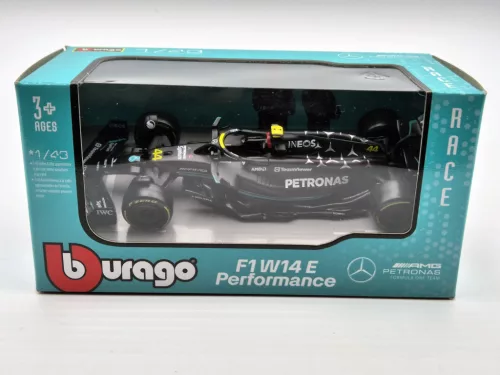 Mercedes-AMG Petronas Team W14 F1 #44 (2023) - Lewis Hamilton - BBurago - 1:43