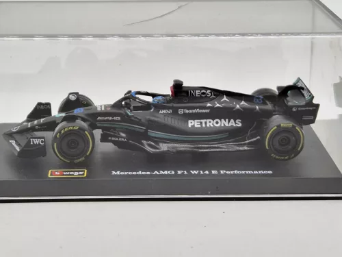 Mercedes-AMG Petronas Team W14 F1 #63 (2023) - George Russell - WITH DRIVER - BBurago - 1:43 - with small defect